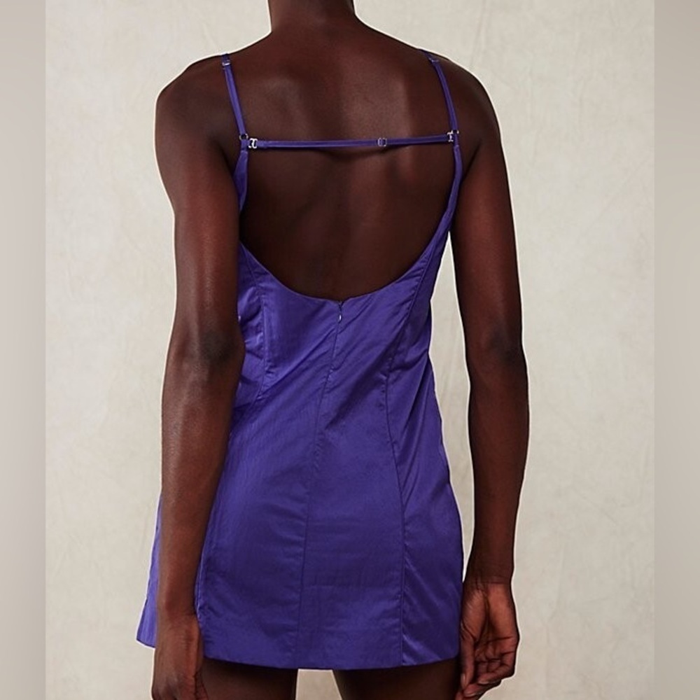 NWOT - Free People Marissa Mini Dress in Blue - Various Sizes - Picture 2 of 3